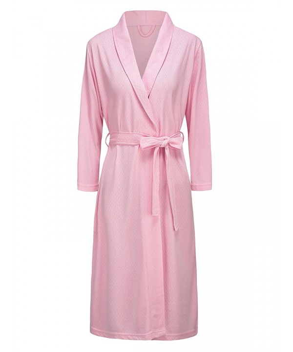 Womens Bathrobe Dressing Lightweight Knee length