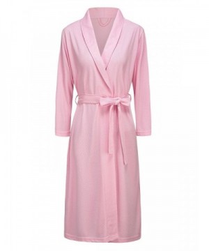 Womens Bathrobe Dressing Lightweight Knee length