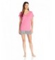 HUE Womens Little Pajama Carmine