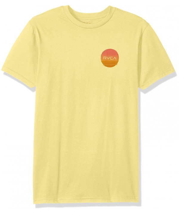 RVCA Glitch Motors Bright Lemon