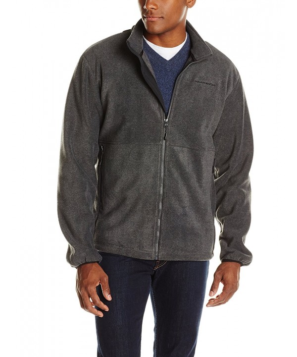 Hawke Co Full Zip Fleece Charcoal