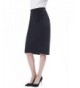 Soshow Women Elastic Skirts Length