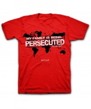 Persecuted Church Tee Red Christian