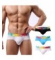 Underwear NECOA Breathable Briefs White Black Blue