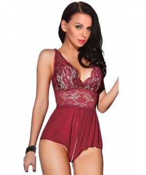 FairyMei Womens Lingerie Leotard Nightwear