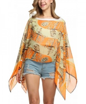 Zeagoo Womens Dolman Bohemian Chiffon