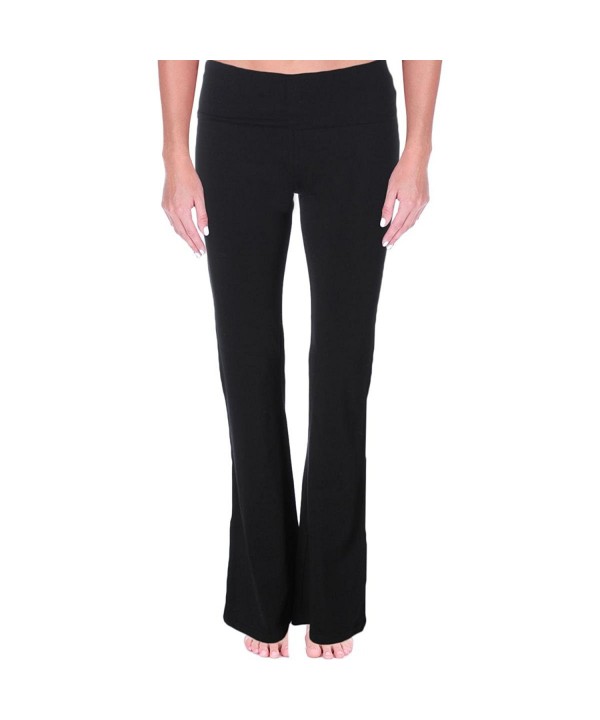 Mopas Womens Solid Fitness Pants