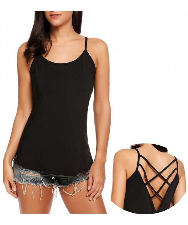 Soteer Crisscross Cotton Sleeveless Camisole