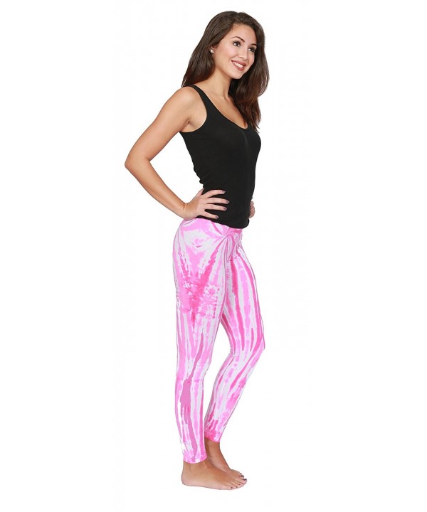 Colortone Tie Leggings Twist Pink