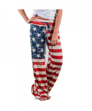 Womens American Drawstring Pants Leggings