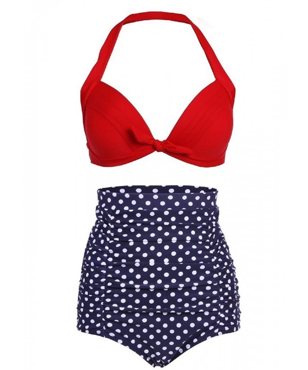 Cuteplus Retro Vintage Bikini SwimSuit