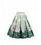 Wellwits Womens Christmas Vintage Pleated