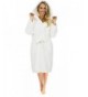 Womens Hooded Bathrobe Turkish Cotton