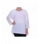 Alfani Womens Sheer Mixed Pullover