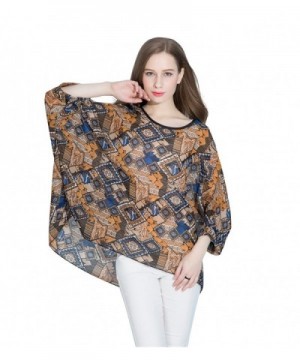 iNewbetter Bohemian Chiffon Batwing Pattern