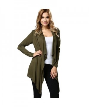 ALAIX Lightweight Open Front Cardigan Armygreen XL