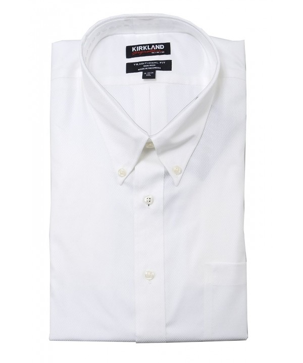 Kirkland Signature Traditional Button Collar