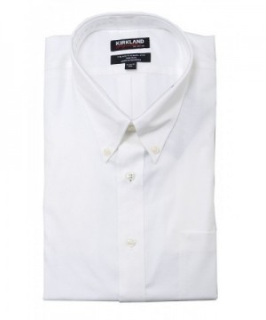 Kirkland Signature Mens Traditional Fit Button Down Collar Dress Shirt ...