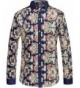 SSLR Vintage Printed Button Casual