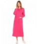 Opino Sleepwear Zip Front Bathrobe Nightgown