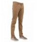 Perruzo Mens Jeans 34x30 Khaki