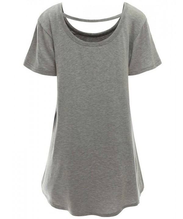 FashionShop365 Womens Plain Sleeve T Shirts