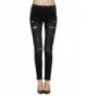 ZLZ Destroyed Distressed Stretch Leggings