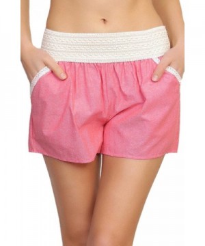 ToBeInStyle Womens Crotchet Waist Shorts