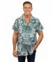 Funky Hawaiian Shirt VHO Puzzle green