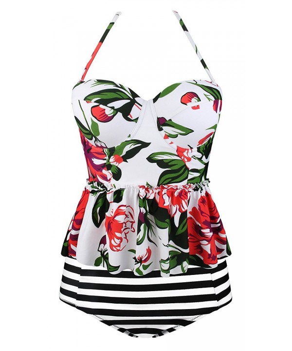 Angerella Printed Swimwear Vintage Swimsuits