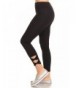 Womens Cutout Active Leggings Black