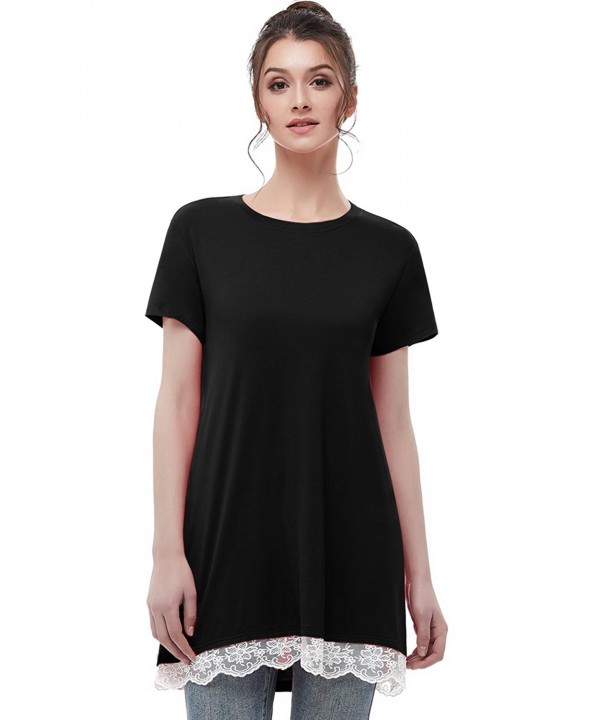 Musever Womens Sleeves Casual T Shirt