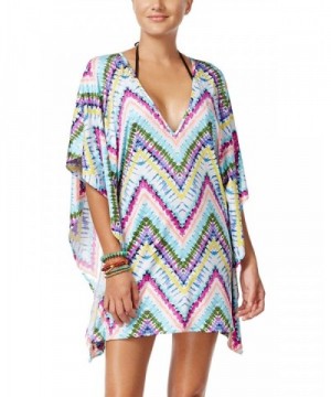 Bar III Womens Tie Dye Cover Up