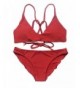 OMKAGI Strapped Bikini Padded Swimsuits