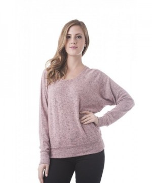Sleeve Brushed Dolman Pullover Sweater