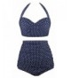 Swiland Vintage Swimsuits Waisted Underwired