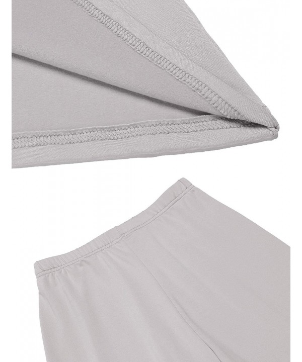 Women Lace Patchwork Underwear Sets Cotton Solid Long-Sleeve Pants Suit ...