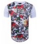 Coofandy Hipster Graphic Floral Prints