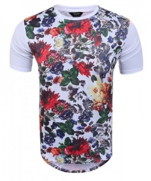 Coofandy Hipster Graphic Floral Prints