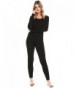 Langle Thermal Bottom Pajamas Nightwear