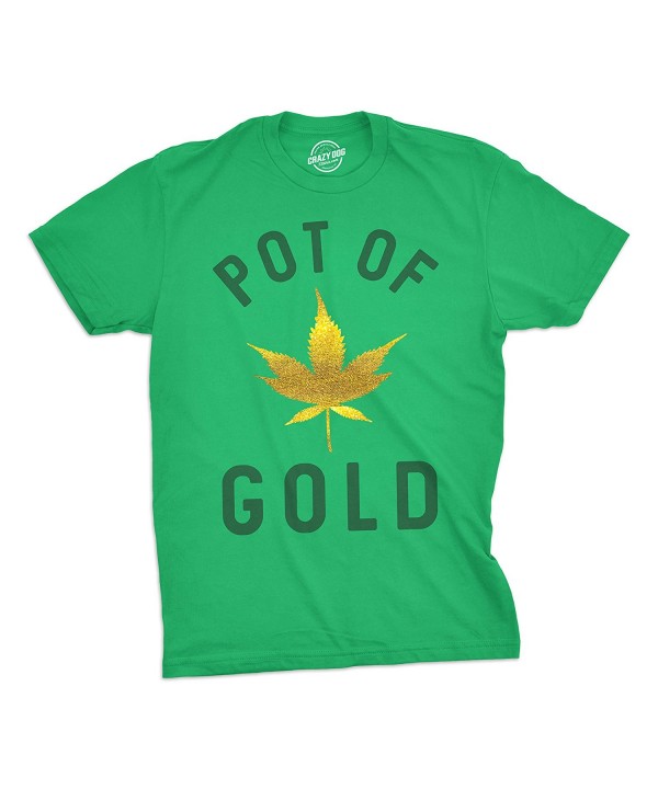 Crazy Dog T Shirts Marijuana Patricks