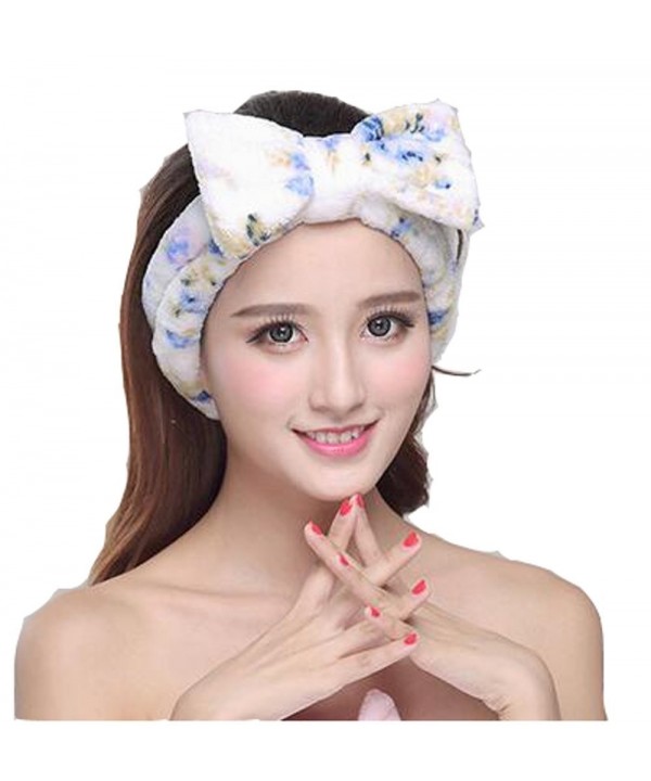 Huachnet Caroset Cosmetic Headband Polka Flower