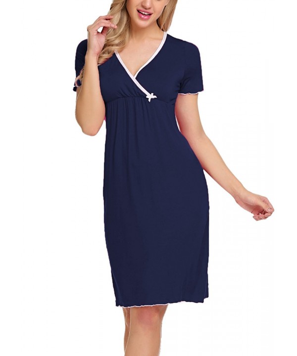 v neck night dress