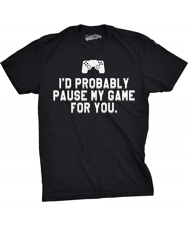 Crazy Dog T Shirts Probably Gaming