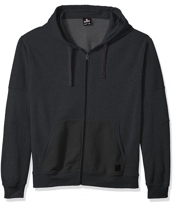 Southpole Fullzip Details Heather Charcoal