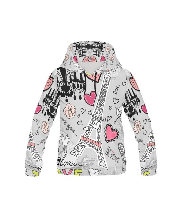 your fantasia Custom Print Hoodie Paris