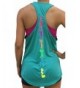 SoRock Fitness Singlet Medium Turquoise