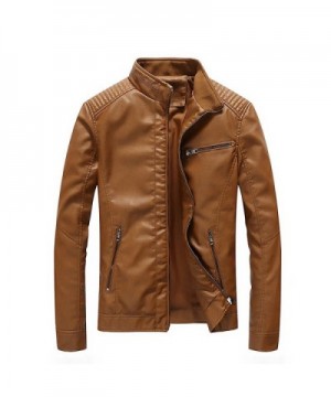 Nantersan Leather Jacket Collar Motorcycle