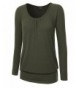 WT1163 Womens Sleeve Shirring Raglan