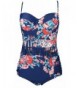 Cocoship Antigua Floral Swimsuit Swimwear